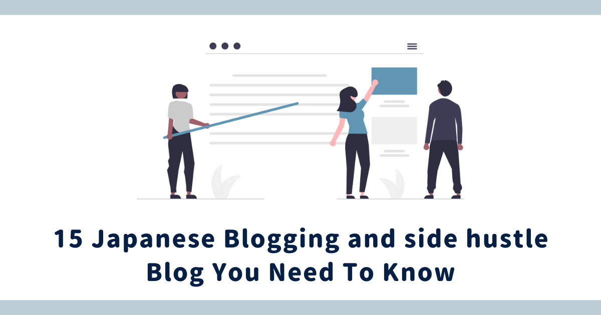 Blogging and side hustle Bloggers